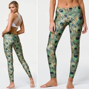 Ozzie peacock leggings xsmall